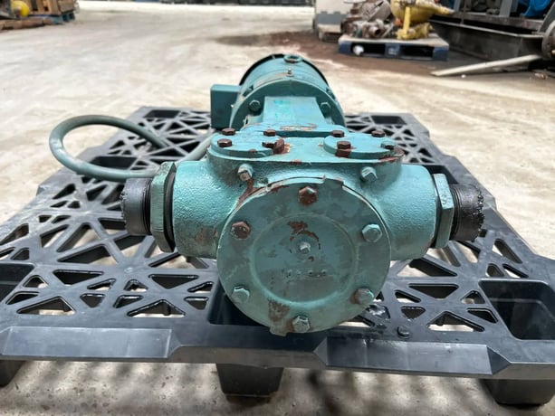 2" Viking #AV648, rotary gear pump, 5 HP @ 1160 RPM, 208-230/460 V., 2024 - Image 6