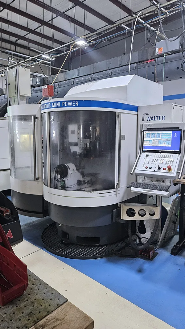 Walter #Helitronic-Mini, 12.6" X, 7.87" Y, 18.5" Z, hydraulic Steady Rest, horizontal machining center 600 - Image 1
