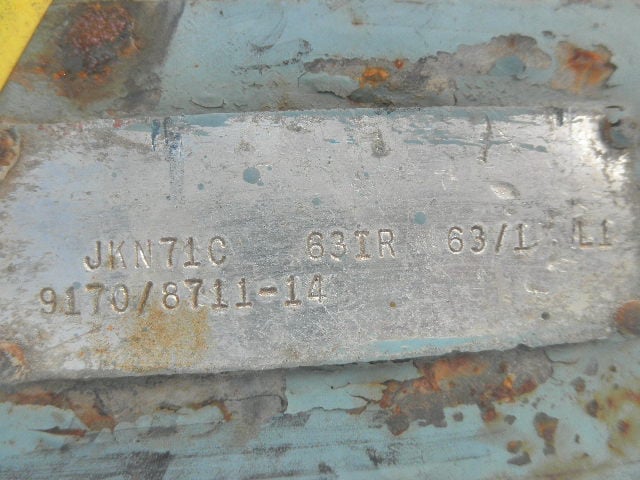 Hansen #JKN71C-631R, Right Angle Gearbox, 63.00 :1 Ratio - Image 5
