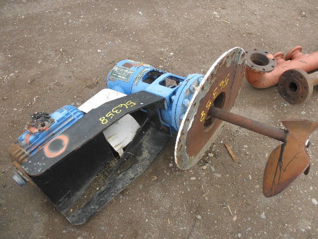 25 HP @ 1760 RPM, Lightnin #208-RSES-25, Right Angle Gearbox, 6.20 :1 Ratio, 283 RPM Output - Image 1