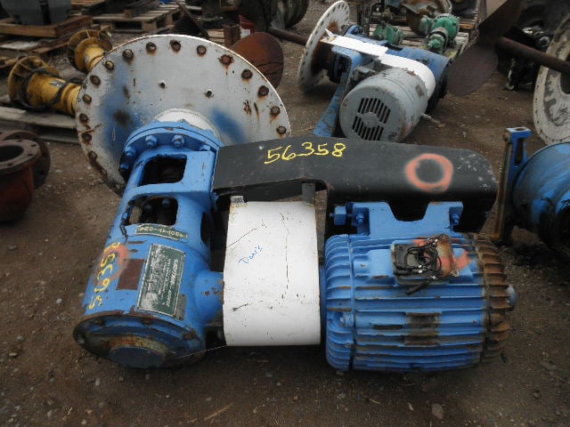 25 HP @ 1760 RPM, Lightnin #208-RSES-25, Right Angle Gearbox, 6.20 :1 Ratio, 283 RPM Output - Image 5