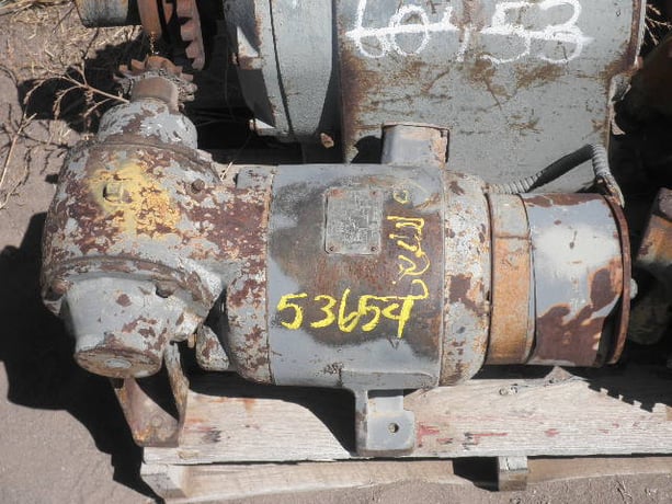 2 HP @ 1725 RPM, Master #106621, Right Angle Gearbox, 4.56:1 Ratio, 383 RPM Output, 220/440 V - Image 5