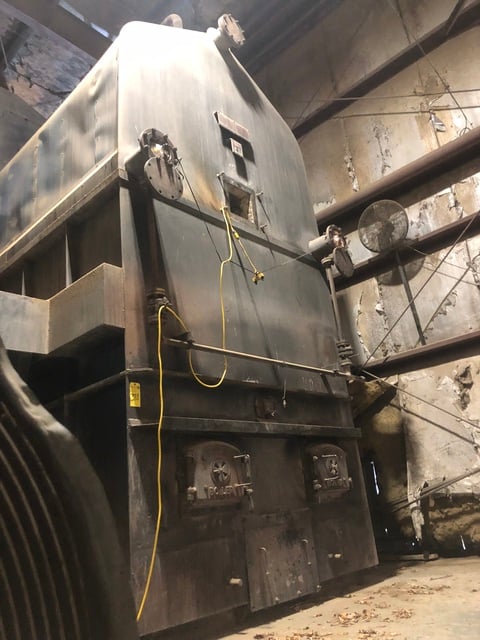 600 HP Hurst #HYB3948-150-4, Biomass Boiler, Wood Chips/Wood Pellets fuel, 150 PSI, 1997 - Image 2
