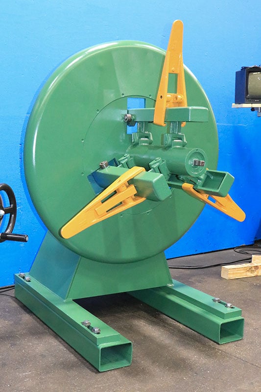 2500 lb. Perfecto #18-M-SB, motorized uncoiler, 18" width, 60" outside dimensions, 15.5"-20.5" ID, 21" - Image 3