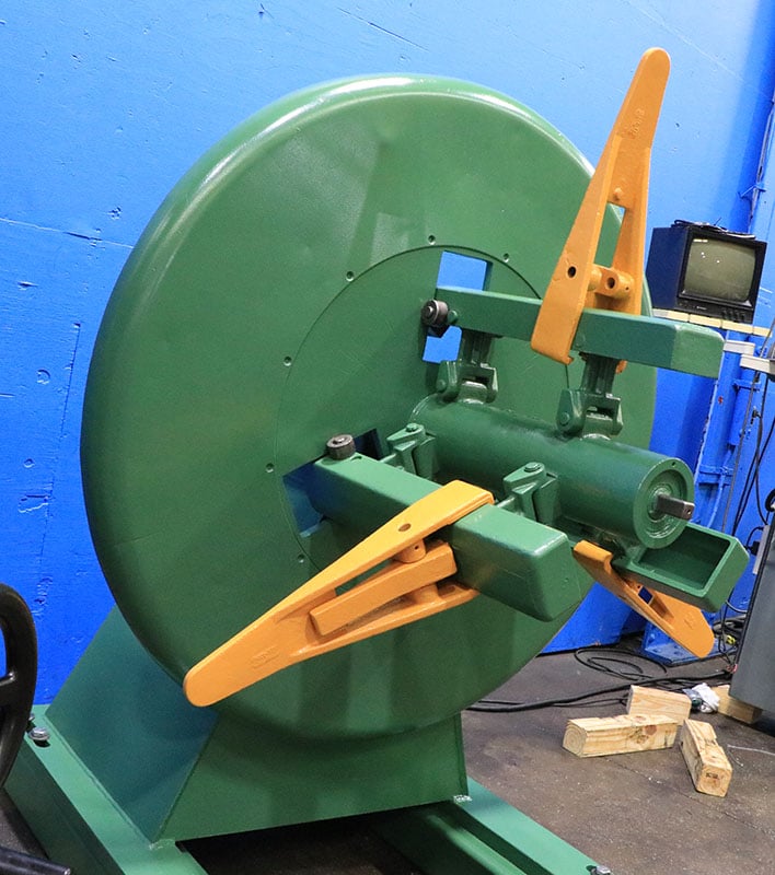 2500 lb. Perfecto #18-M-SB, motorized uncoiler, 18" width, 60" outside dimensions, 15.5"-20.5" ID, 21" - Image 5