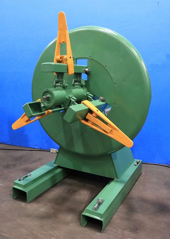 2500 lb. Perfecto #18-M-SB, motorized uncoiler, 18" width, 60" outside dimensions, 15.5"-20.5" ID, 21" - Image 6