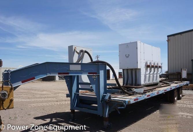 1200 Amp. Eaton Cutler-Hammer, Heavy Duty Safety Switch, w/VFD, mounted on 30' goose neck trailer, 600 V - Image 5