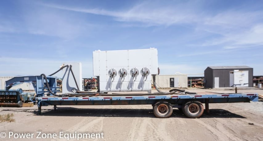 1200 Amp. Eaton Cutler-Hammer, Heavy Duty Safety Switch, w/VFD, mounted on 30' goose neck trailer, 600 V - Image 6