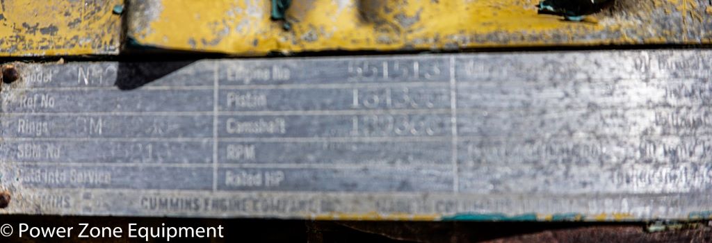 160 HP @ 1800 RPM, Cummins #NH220, Natural Gas Engine - Image 6