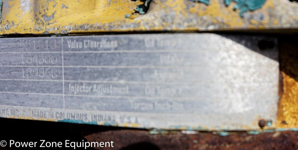 160 HP @ 1800 RPM, Cummins #NH220, Natural Gas Engine - Image 7