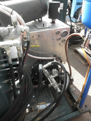 27.5 HP @ 2800 RPM, Ford #VSG-411I-6006G, Natural Gas Engine, radiator through flywheel, Inline 4-cylinder - Image 3