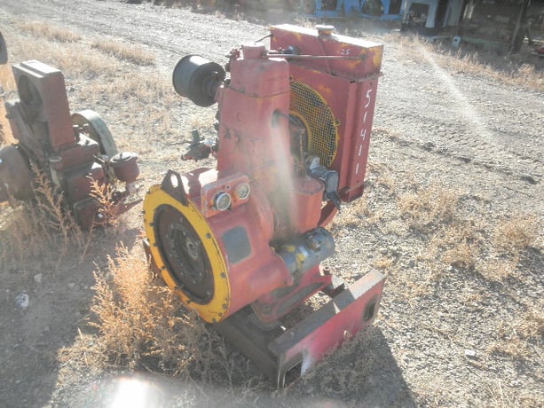 15.6 HP @ 1800 RPM, Nordberg #4FG1-BH, Engine - Image 3