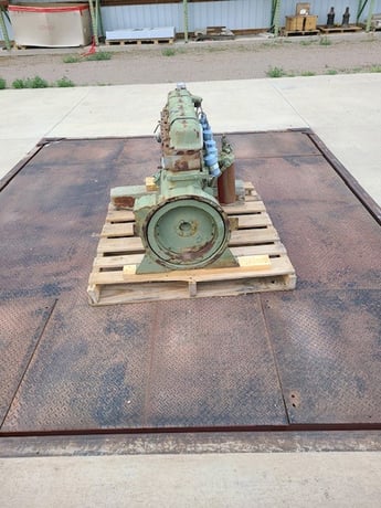 110 HP @ 2000 RPM, Waukesha, Engine w/Water Pump, 6-cylinder - Image 6