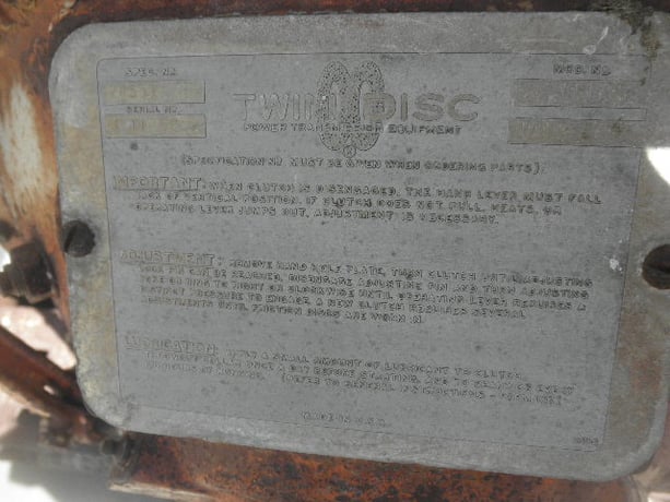 110 HP @ 2000 RPM, Waukesha #135-GZ, Natural Gas Engine, radiator through clutch - Image 6