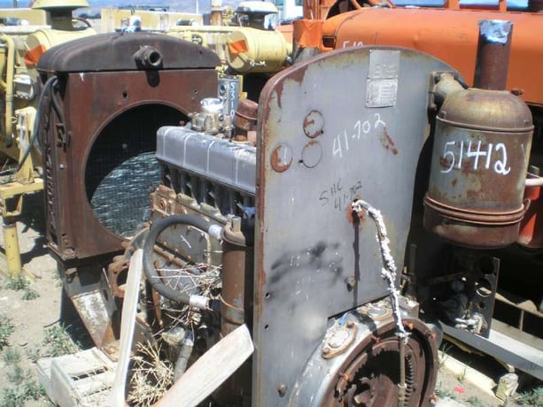 110 HP @ 2000 RPM, Waukesha #135-GZU, Natural Gas Engine - Image 1