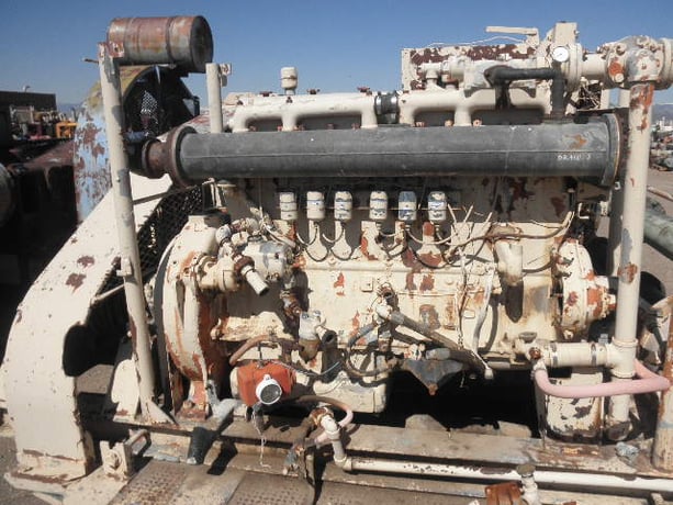 175 HP @ 1200 RPM, Waukesha #6WAK, Natural Gas Engine - Image 8