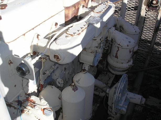 175 HP @ 1200 RPM, Waukesha #6WAK, Natural Gas Engine - Image 9