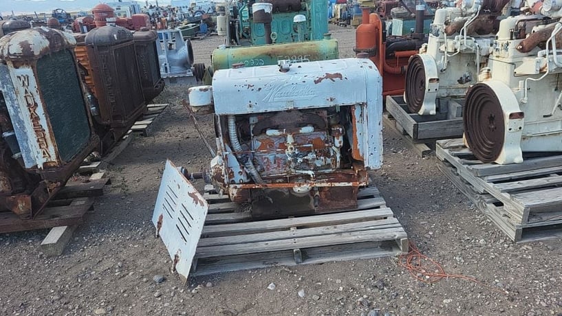 25 HP @ 1200 RPM, Waukesha #XAH-295G, Natural Gas Engine, 4-cylinder - Image 8
