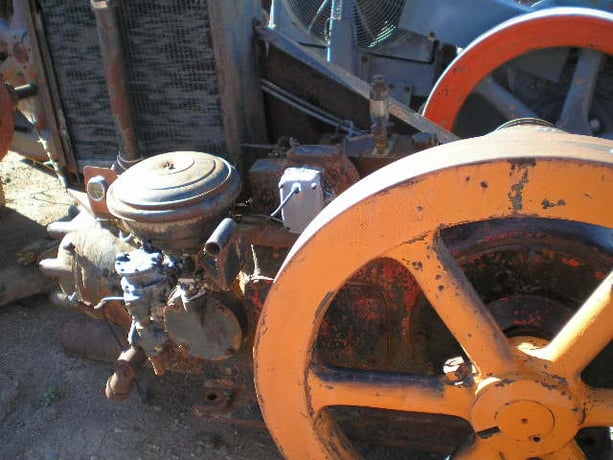 21 HP @ 600 RPM, Lorain #L, Pumpjack Engine, 1-cylinder, 2-cycle, 8" Stroke, 7.5" Bore - Image 1