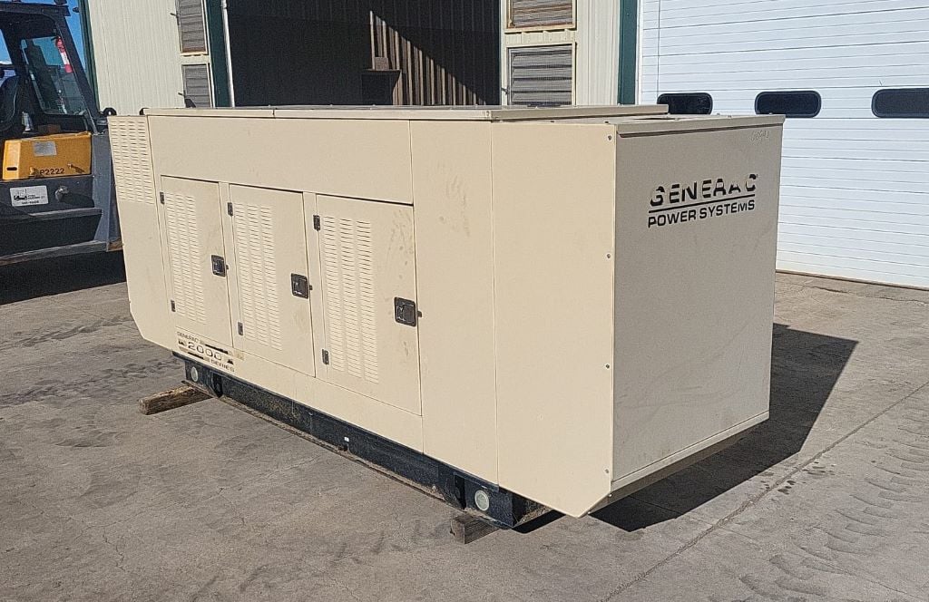 100 KW Generac #2966970100, Natural Gas Generator, 107 HP, 2300 RPM, 120/240 V, 279 hours, 2003 - Image 4