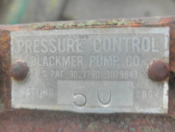 Blackmer Pump Co. #X-2, Gear Pump, was w/Oilwell D-313-PO, 60 HP, 500 RPM - Image 4
