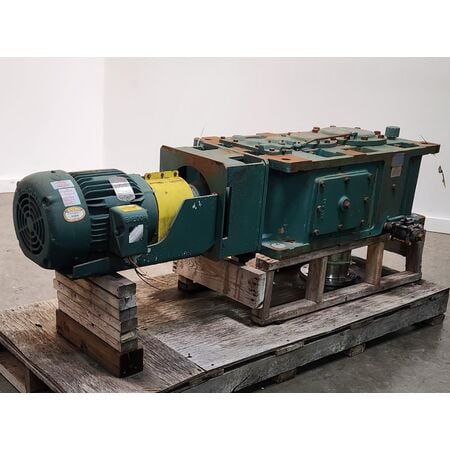 Sumitomo #PX-8065R4, right-angle spiral bevel gear motor, liquid mixer drive, 10 HP, 298.235 ratio - Image 4
