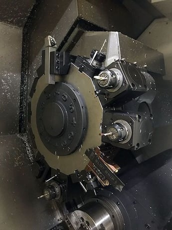 Hyundai Wia #L2100SY, CNC Turning Center W/Sub Spindle, Very Low Hours, 2018 - Image 3