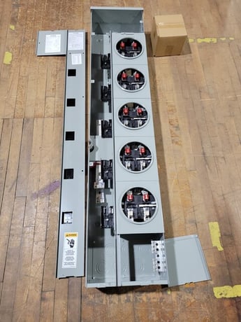 125 Amps, Siemens #WMM51125, Power Mod Modular Metering System Meter Stack, 240 VAC - Image 2