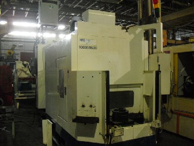 Nippei Toyama #NV4G, F21i-M, 40 automatic tool changer,chip conveyor,coolant system, 19.6" X, 17.7" Y, 17.7" - Image 4