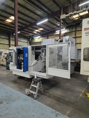 Gleason, Pfauter #P60, CNC automatic loading gear hobber, Siemens 840D controls, shuttle loader, excellent - Image 2