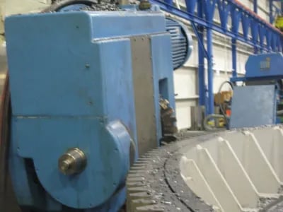 Gould & Eberhardt #120-160/8000EXT, 8 meter hobber gasher, with several heads, excellent, remanufactured 2014 - Image 2