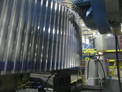 Gould & Eberhardt #120-160/8000EXT, 8 meter hobber gasher, with several heads, excellent, remanufactured 2014 - Image 4