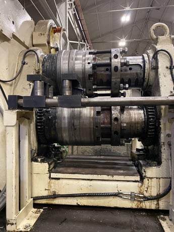 Eumuco #RW1, reduce forging roll machine, 2.16" max diameter of workpiece, 30 HP, retrofit - Image 4