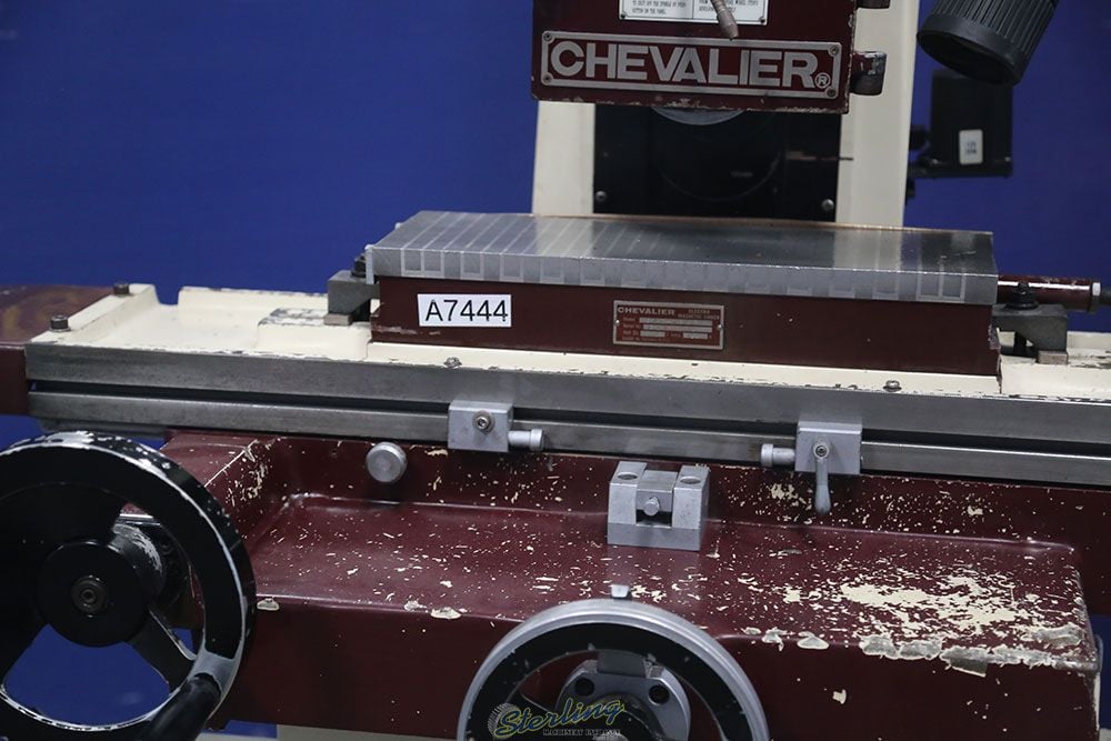 6" x 18" Chevalier #FSG-618M, grinders, 8" x 1/2" x 1-1/4" wheel, 16-82 FPM, work lamp - Image 10