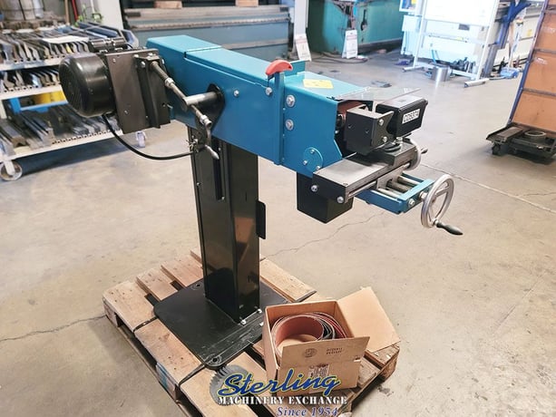 4" Scotchman #AL100-02, notching machine, 6" x 78-3/4" belt, 3420 RPM, 230 V., 3-phase - Image 4