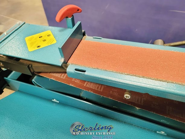 4" Scotchman #AL100-02, notching machine, 6" x 78-3/4" belt, 3420 RPM, 230 V., 3-phase - Image 6