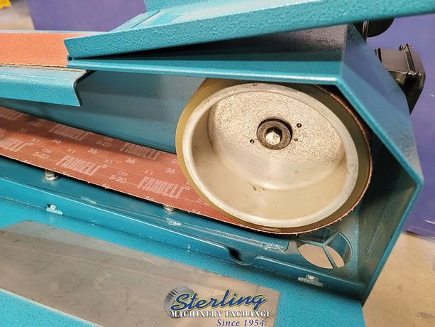 4" Scotchman #AL100-02, notching machine, 6" x 78-3/4" belt, 3420 RPM, 230 V., 3-phase - Image 7