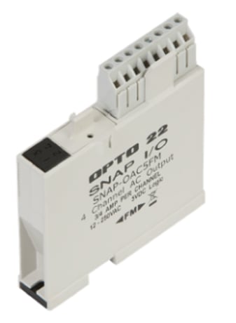 Opto 22 SNAP-OAC5FM SNAP 4-Ch 12-250 VAC Digital (Discrete) Output Module, FM - Image 1