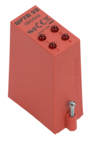 Opto 22 ODC5AQ Quad Pak 4-Channel DC Output 5-200 VDC, 5 VDC Logic - Image 1