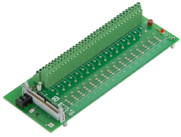 Opto 22 G4PB16HC G4 16-Channel Rack, Header Connector and Common Terminal Block - Image 1