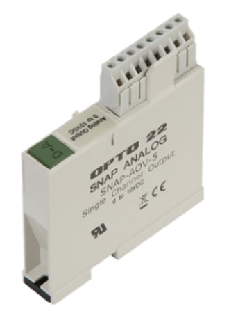 Opto 22 SNAP-AOV-5 SNAP 1-Ch 0-10VDC Analog Voltage Output Module - Image 1