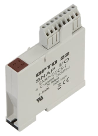 Opto 22 SNAP-ODC5-I SNAP 4-Ch Isolated 5-60 VDC Digital (Discrete) Output Module - Image 1
