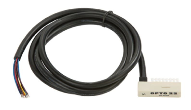 Opto 22 SNAP-TEX-CBS6 8-Wire Cable for SNAP I/O Modules, Straight-Through Wiring - Image 1