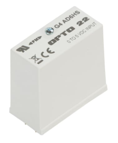 Opto 22 G4AD6HS G4 0 to +5 VDC Analog Input Logic Module, High Speed - Image 1