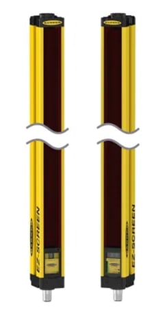 banner slsp30-1650q88 72397 ez-screen light curtai, Range: 0.1 to 18 m - Image 1