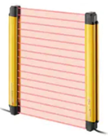 Keyence GL-R08H Safety Light Curtain, Main Unit, Hand-Protection, 8 Optical Axes - Image 1