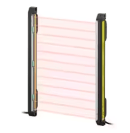 Keyence GL-S28FH Safety Light Curtain, Flat Type, 28 Beam Axes - Image 1