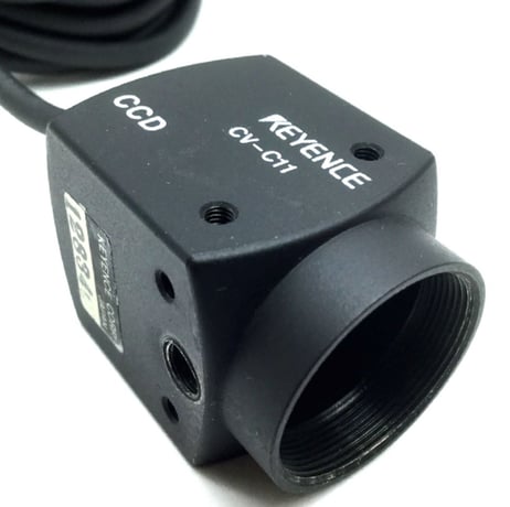 Keyence CV-C11 Machine Vision Camera Black/White C-Mount 1/5" Monochrome CCD - Image 1