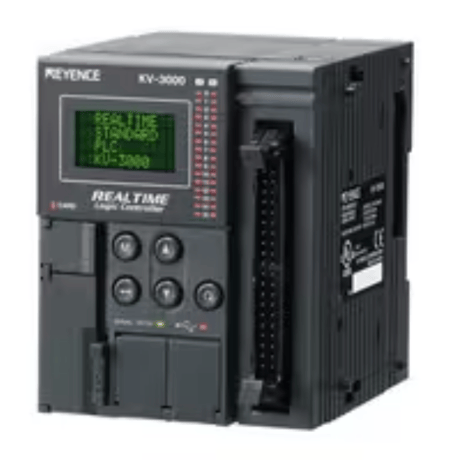 Keyence #KV-3000 CPU Unit With Built-In Serial Port - Image 1