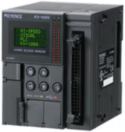 Keyence #KV-1000, CPU Unit W/ Built-In Serial Port - Image 1
